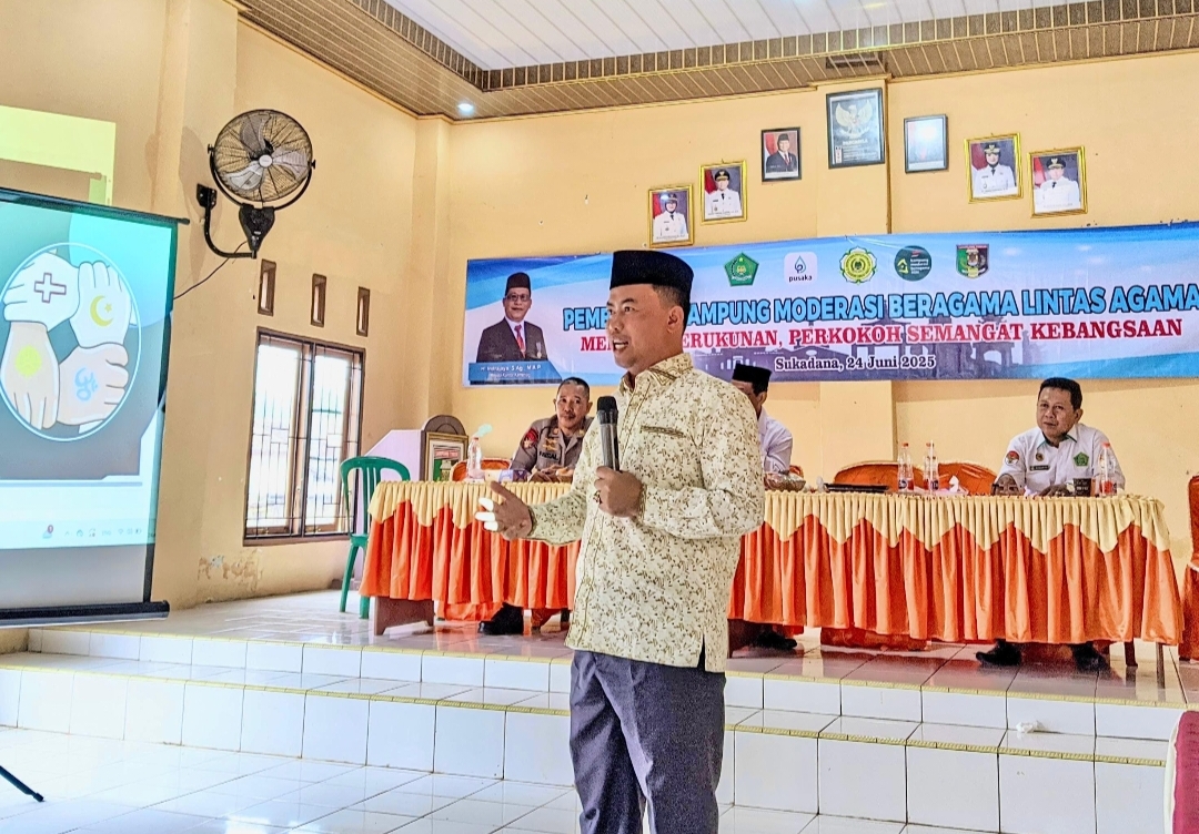 Para Tokoh Agama lamtim Perkokoh Kampung Moderasi Beragama