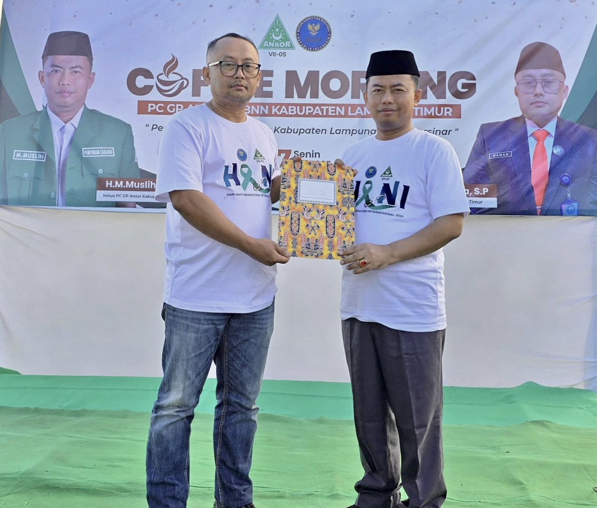 GP Ansor dan BNN Lampung Timur Gelar Coffee Morning, Perkuat Komitmen Wujudkan Kabupaten Bersinar