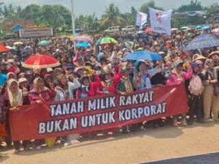 Gelombang Perlawanan Rakyat Sumatera Menggema di Lampung Timur