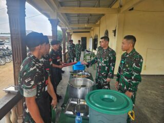 KKL Binsat Dikreg LXVIII Seskoad Tinjau Kesiapan Operasional Yonif TP 943/DPC